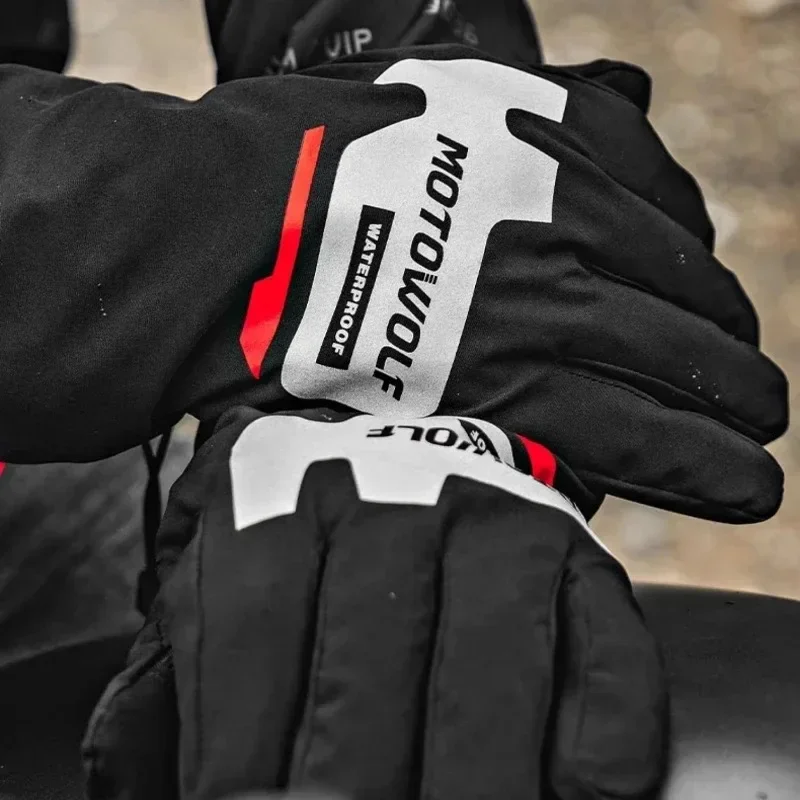 Motorcycle Gear Alpinestar - Autumn Winter Motorcycle Riding Gloves Waterproof