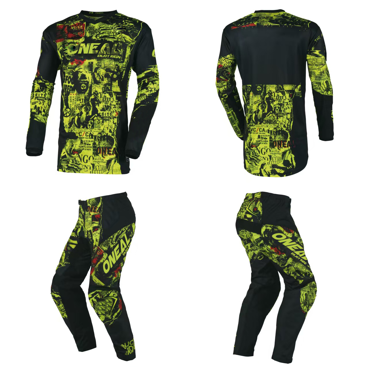 Motorcycle Gear Alpinestar - ONEAL ENJOYRIDE MX Jersey and Pants