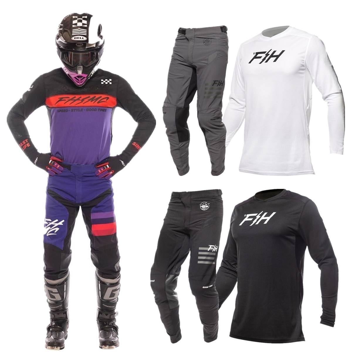 2026 FH Motocross Gear Set Top - огляд і ціна Motorcycle Gear Alpinestar