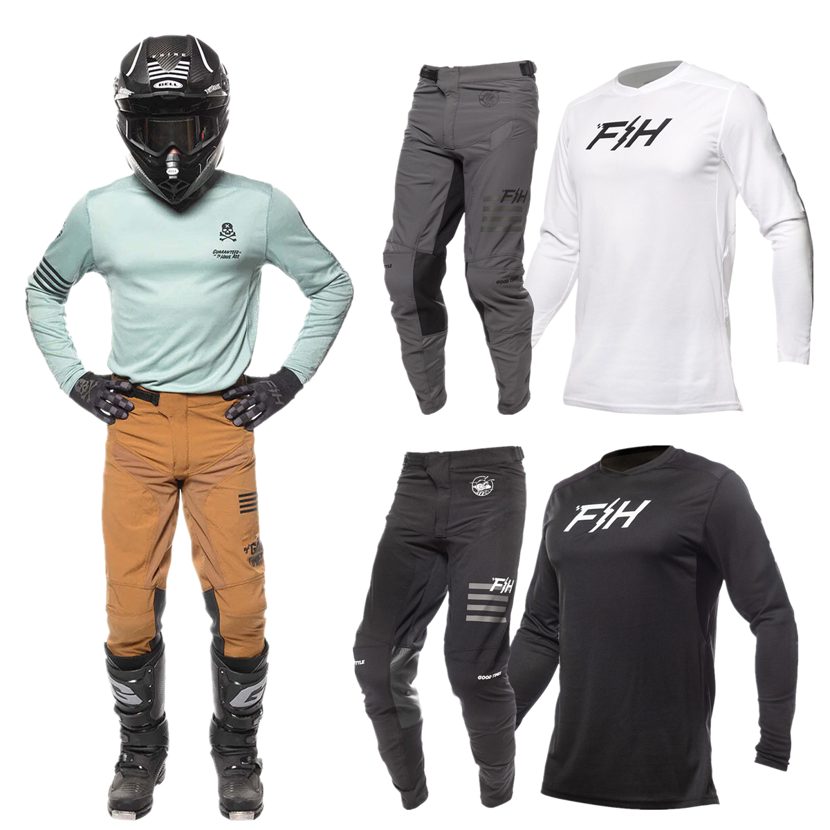 2026 FH Motocross Gear Set Top - огляд і ціна Motorcycle Gear Alpinestar